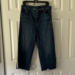 J. Jill High Rise Full Leg Crop Jeans